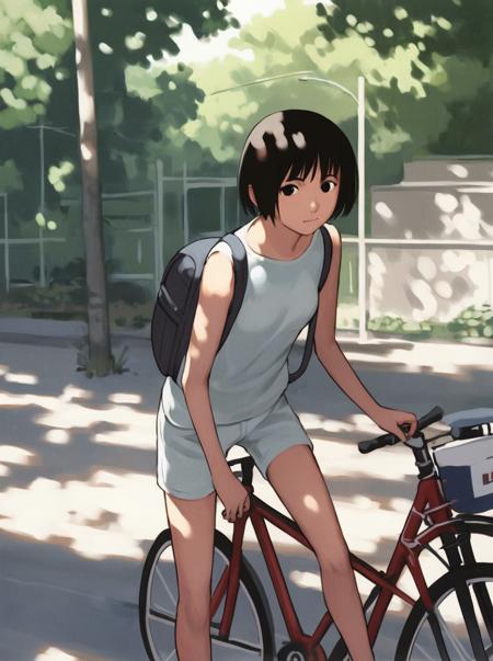 52734-25711420-score_9_up,score_8_up,score_7_up, _lora_comiclo-xl-pony_0.7_,1girl, bicycle, solo, ground vehicle, bag, backpack, short hair, sh.png